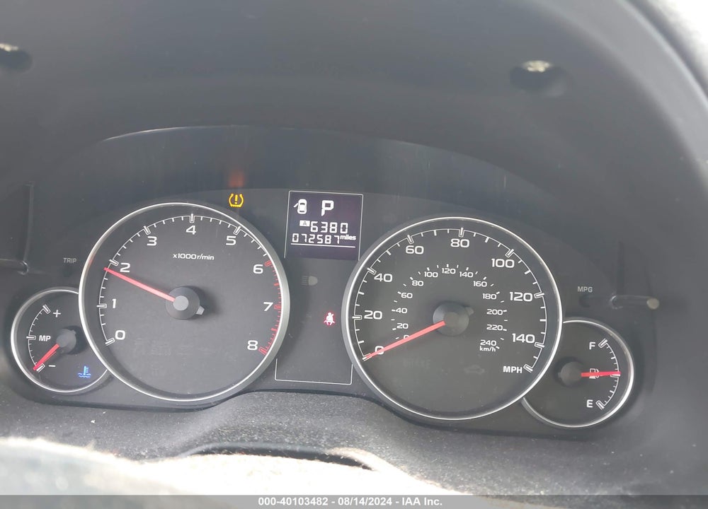 2014 SUBARU LEGACY 2.5I PREMIUM VIN: 4S3BMBD68E3021191