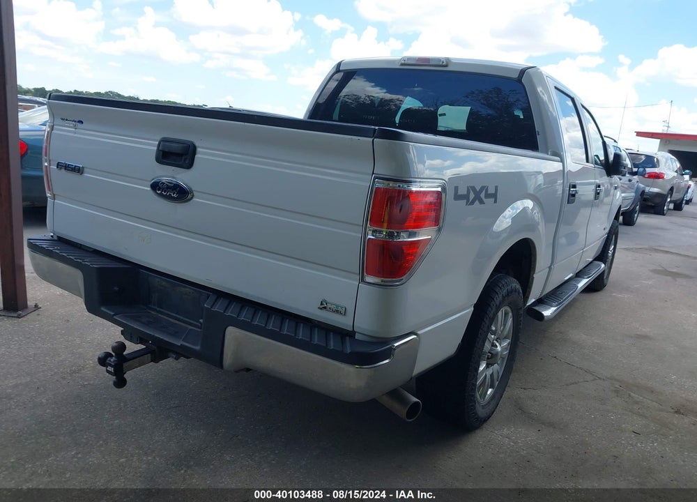 2012 FORD F-150 XLT VIN: 1FTFW1ET3CFA04577