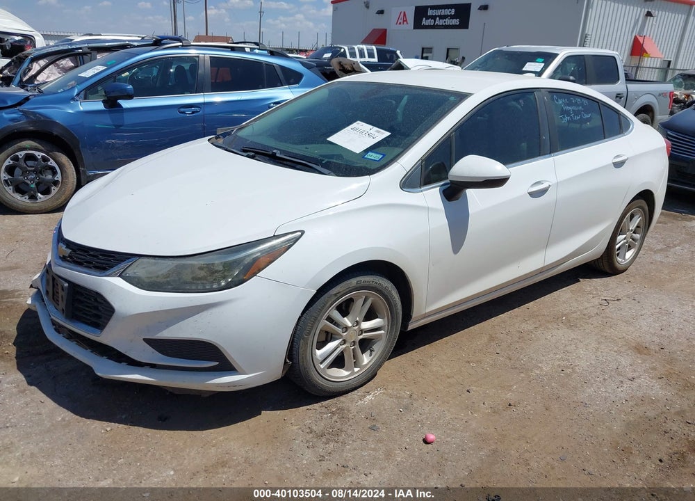 2016 CHEVROLET CRUZE LT AUTO VIN: 1G1BE5SM5G7283836