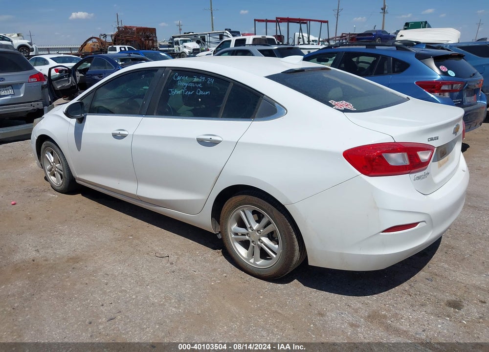 2016 CHEVROLET CRUZE LT AUTO VIN: 1G1BE5SM5G7283836