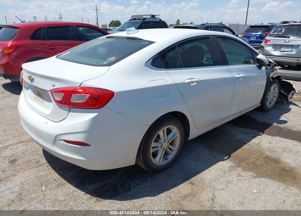 2016 CHEVROLET CRUZE LT AUTO VIN: 1G1BE5SM5G7283836