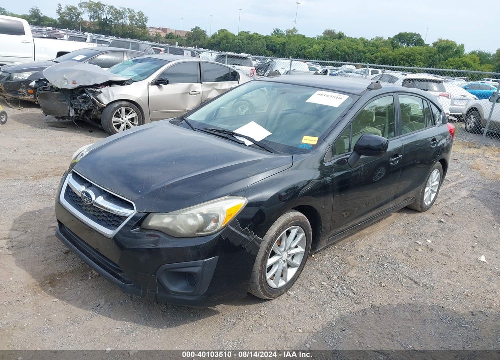 2012 SUBARU IMPREZA 2.0I PREMIUM VIN: JF1GPAB60CH232143