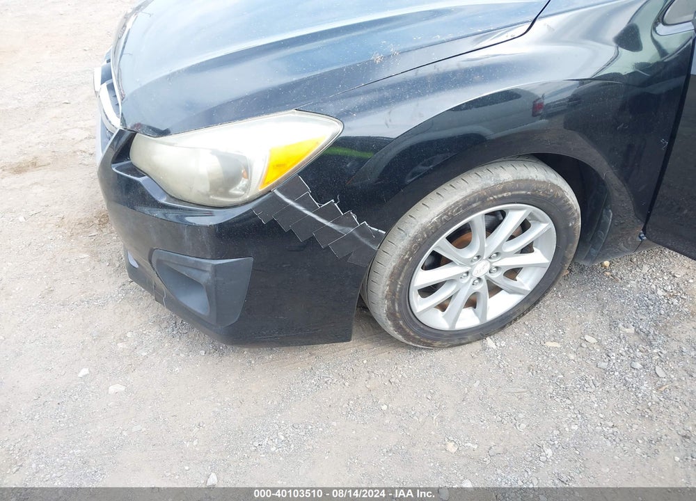 2012 SUBARU IMPREZA 2.0I PREMIUM VIN: JF1GPAB60CH232143