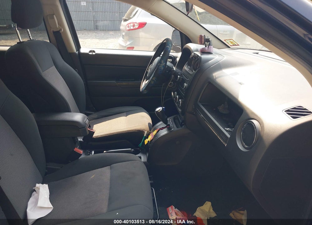 2012 JEEP COMPASS LATITUDE VIN: 1C4NJDEB8CD589056