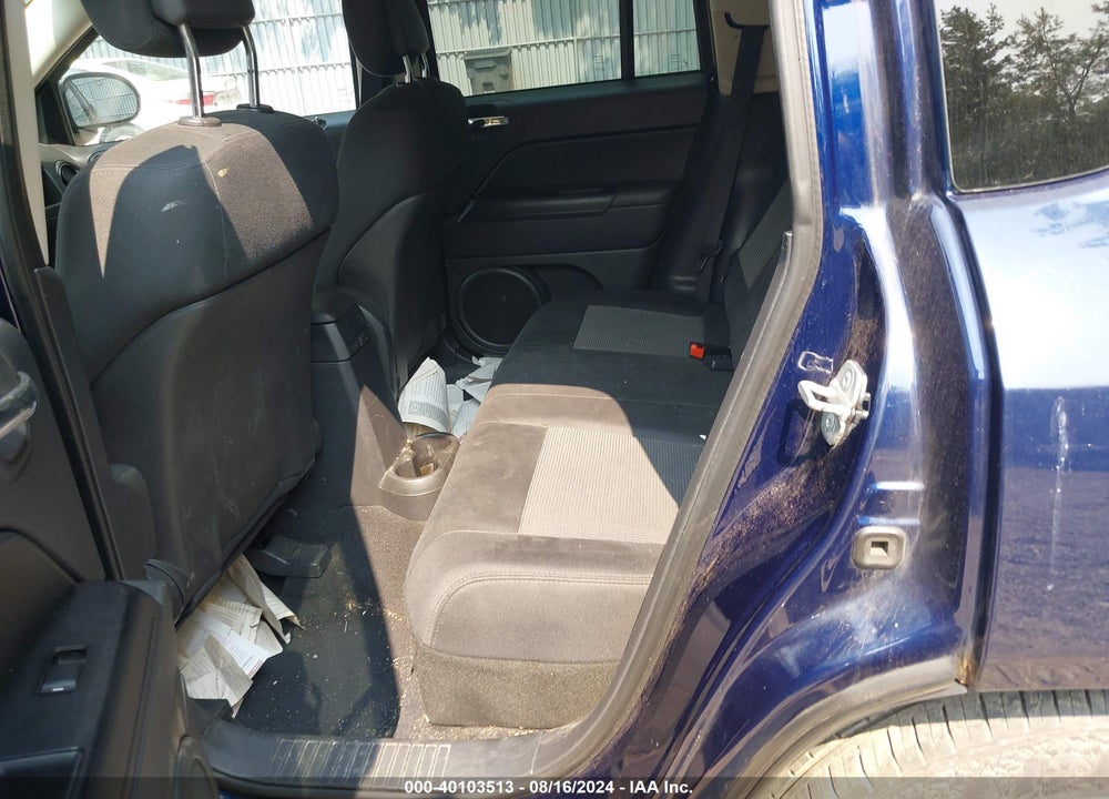 2012 JEEP COMPASS LATITUDE VIN: 1C4NJDEB8CD589056