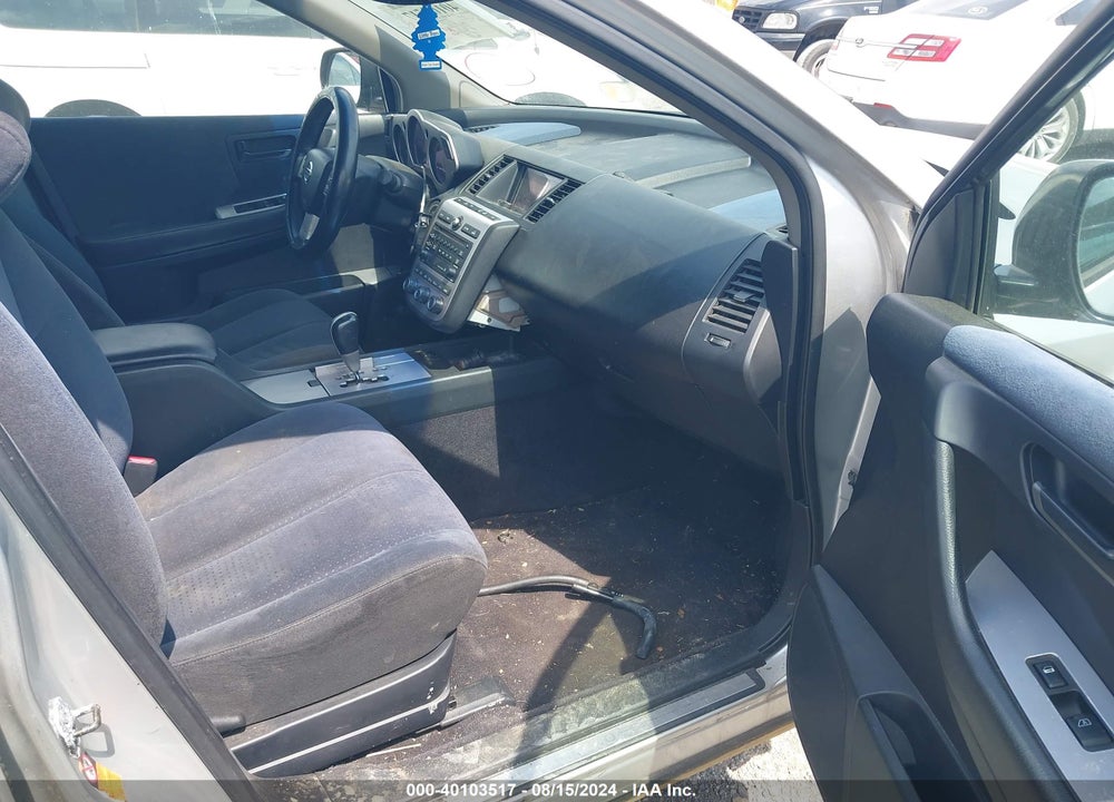 2003 NISSAN MURANO SL VIN: JN8AZ08TX3W106261