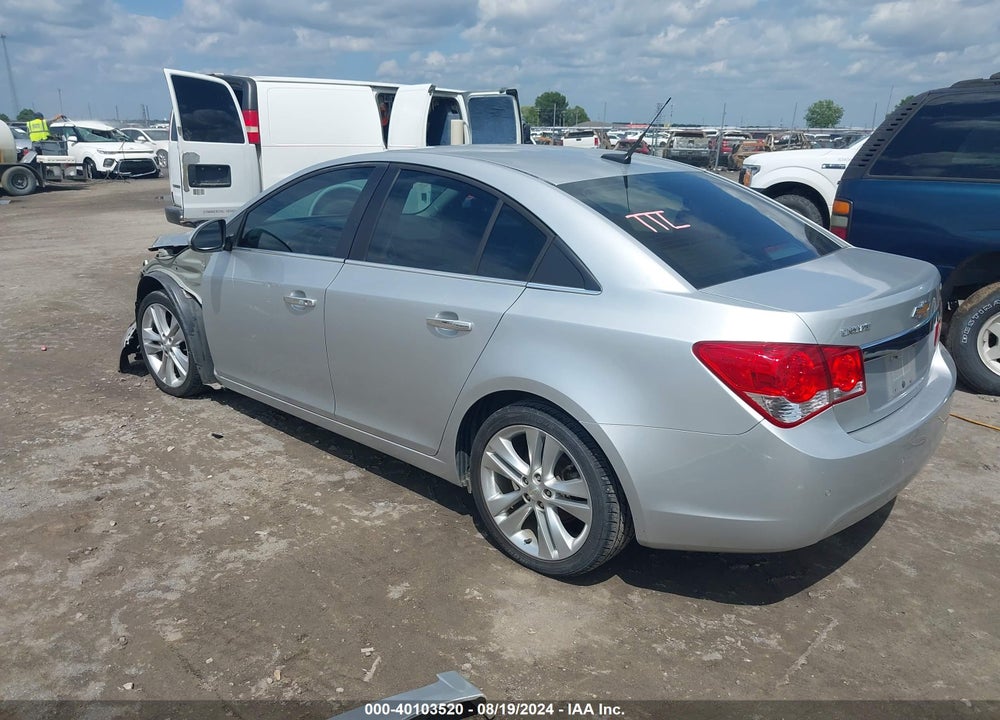 2012 CHEVROLET CRUZE LTZ VIN: 1G1PH5SC1C7338510