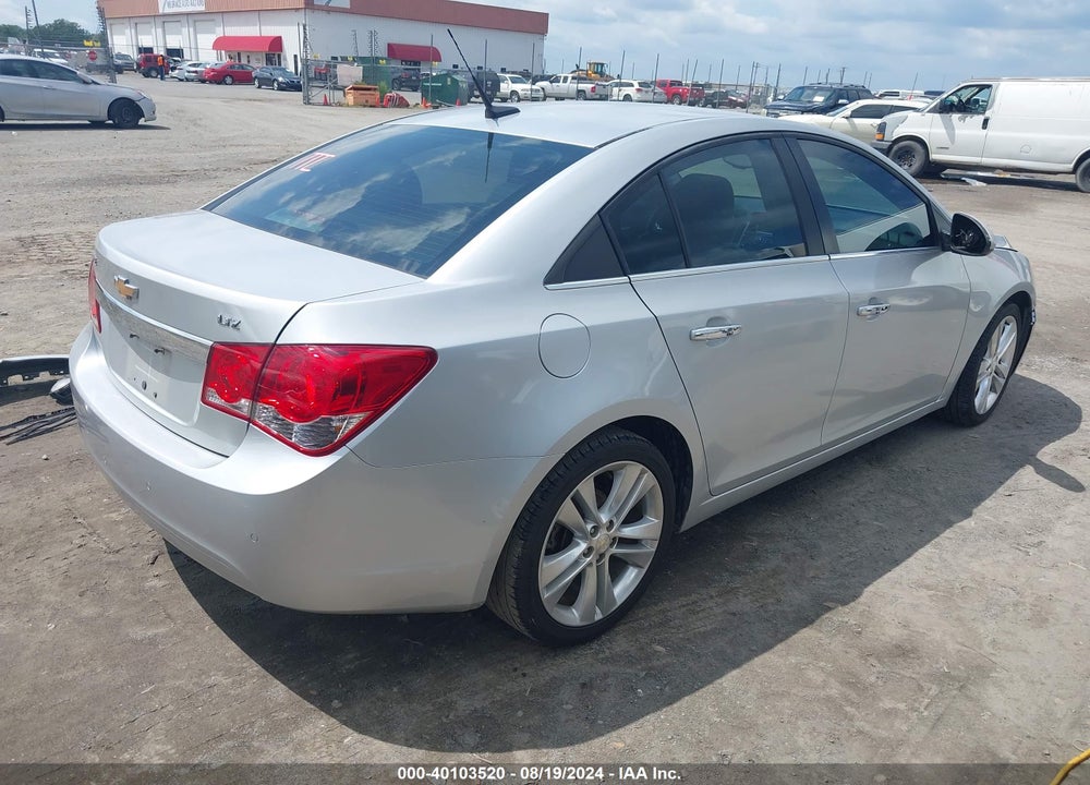 2012 CHEVROLET CRUZE LTZ VIN: 1G1PH5SC1C7338510