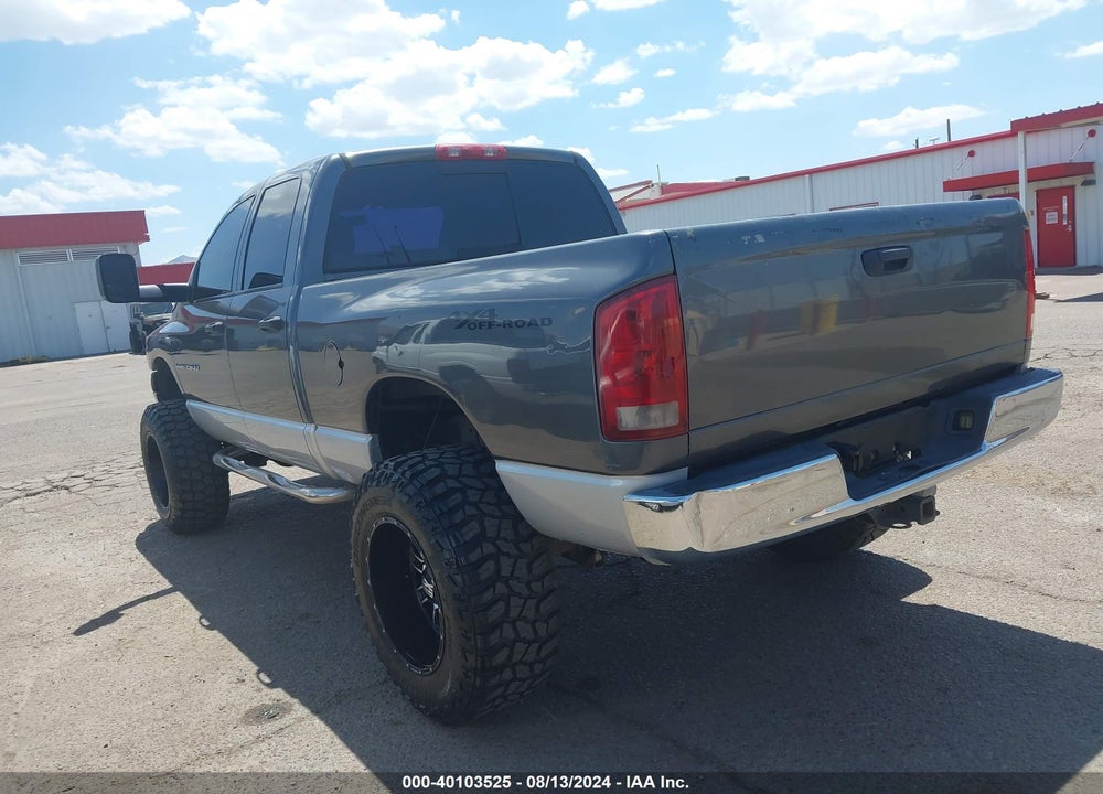 2003 DODGE RAM 2500 SLT/LARAMIE/ST VIN: 3D7KU28D93G794518
