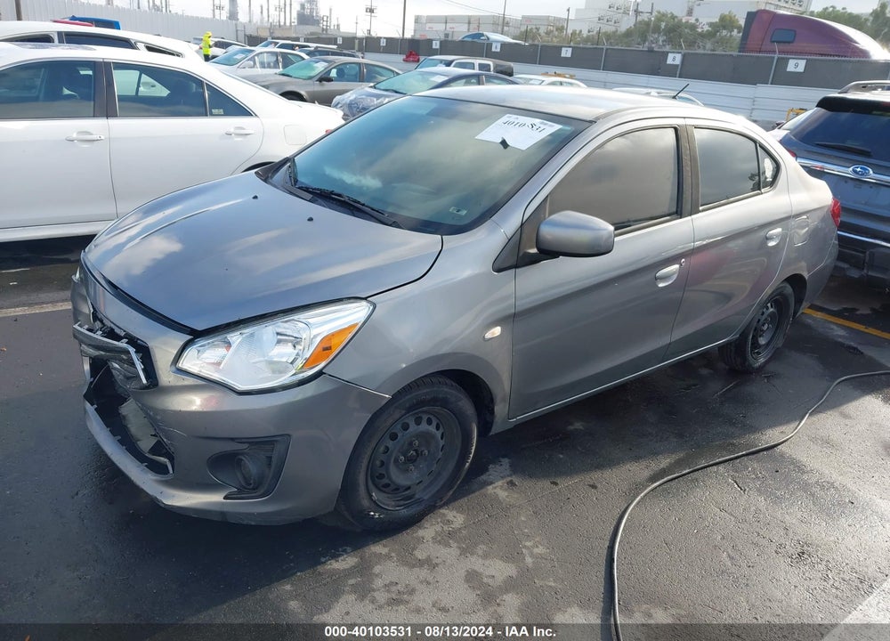 2018 MITSUBISHI MIRAGE G4 ES VIN: ML32F3FJ0JHF16456