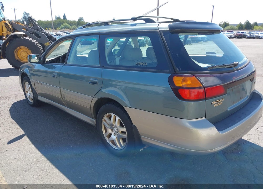 2001 SUBARU OUTBACK LIMITED VIN: 4S3BH686917678204