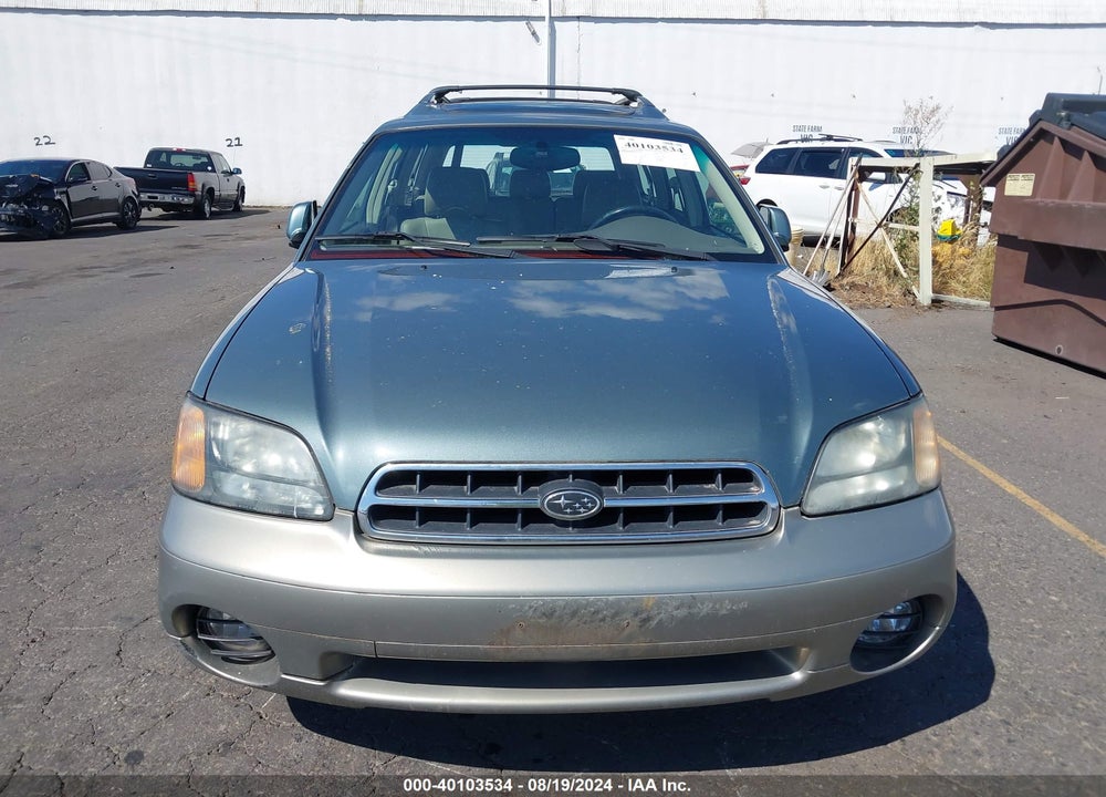 2001 SUBARU OUTBACK LIMITED VIN: 4S3BH686917678204