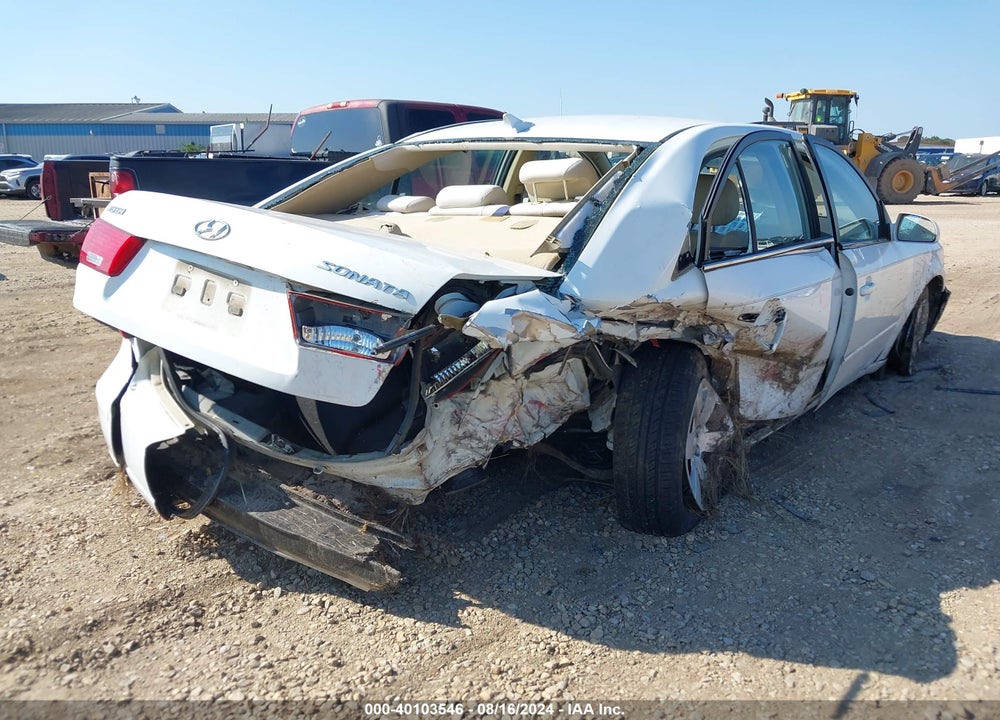 2009 HYUNDAI SONATA GLS VIN: 5NPET46C59H478629