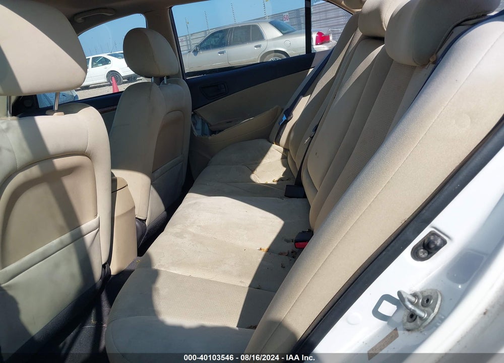 2009 HYUNDAI SONATA GLS VIN: 5NPET46C59H478629