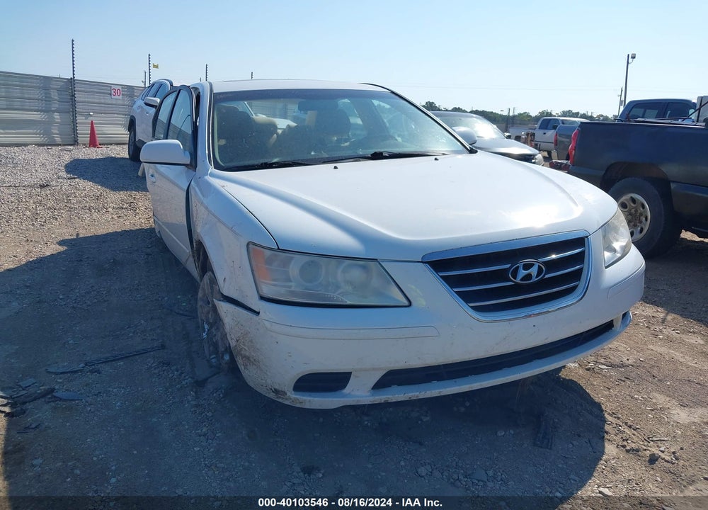 2009 HYUNDAI SONATA GLS VIN: 5NPET46C59H478629