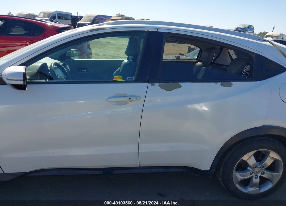 2016 HONDA HR-V EX-L VIN: 3CZRU5H76GM727705