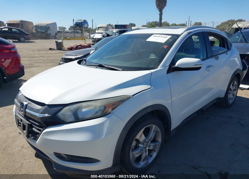 2016 HONDA HR-V EX-L VIN: 3CZRU5H76GM727705
