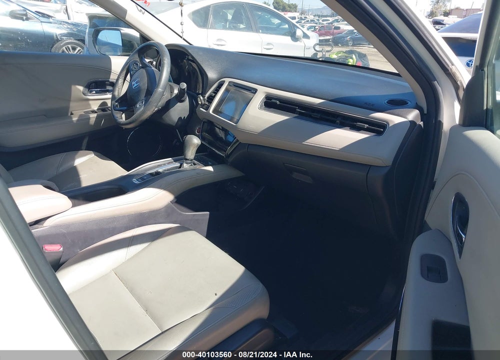 2016 HONDA HR-V EX-L VIN: 3CZRU5H76GM727705