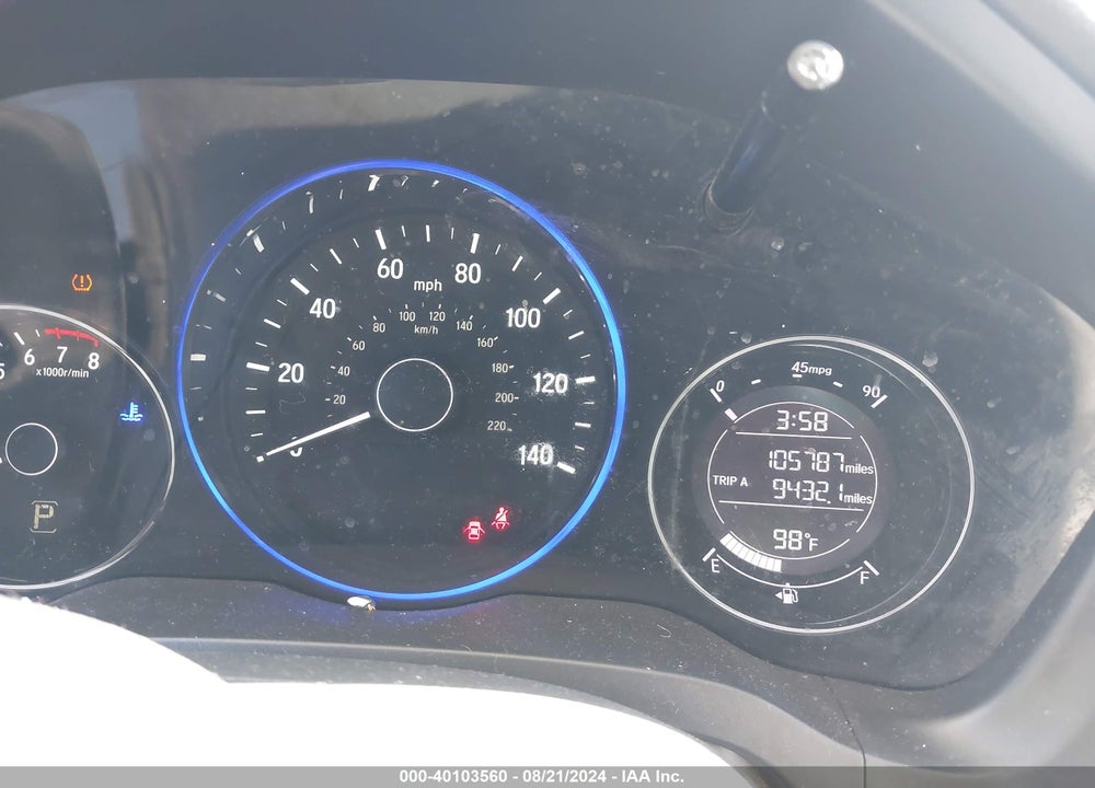 2016 HONDA HR-V EX-L VIN: 3CZRU5H76GM727705