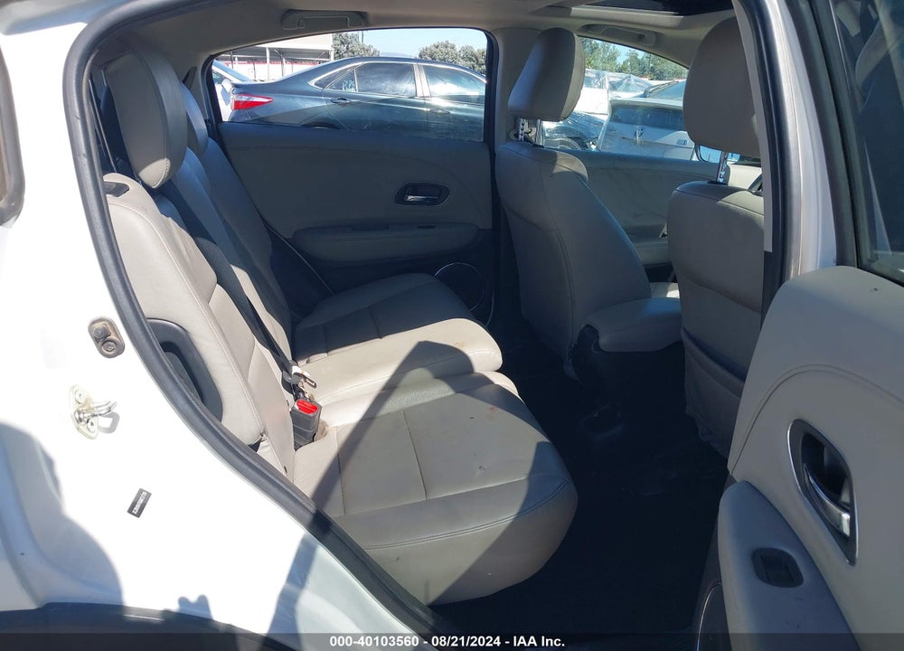 2016 HONDA HR-V EX-L VIN: 3CZRU5H76GM727705