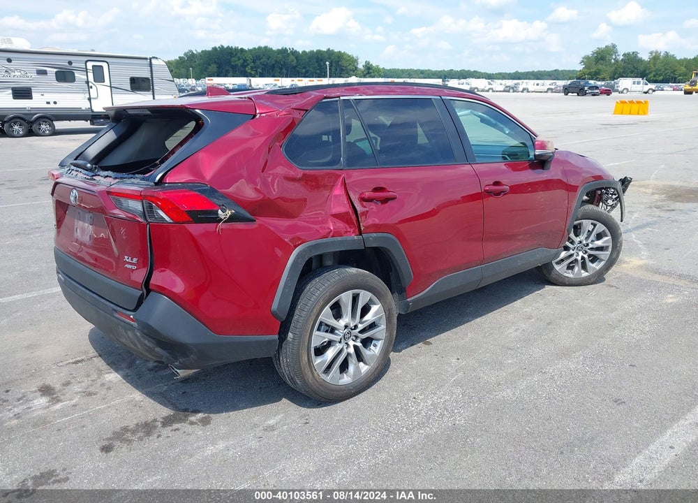 2022 TOYOTA RAV4 XLE PREMIUM VIN: 2T3A1RFV5NW326453