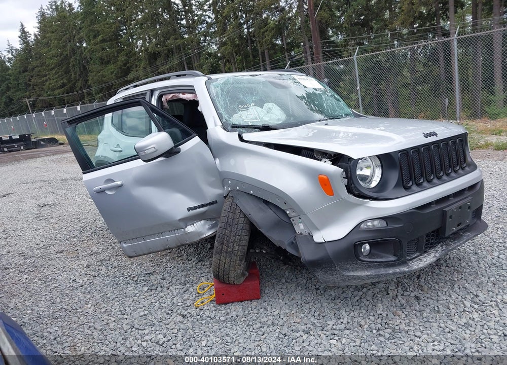 2017 JEEP RENEGADE ALTITUDE 4X4 VIN: ZACCJBBB8HPG46879