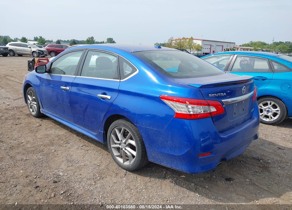 2013 NISSAN SENTRA SR VIN: 3N1AB7AP3DL560318