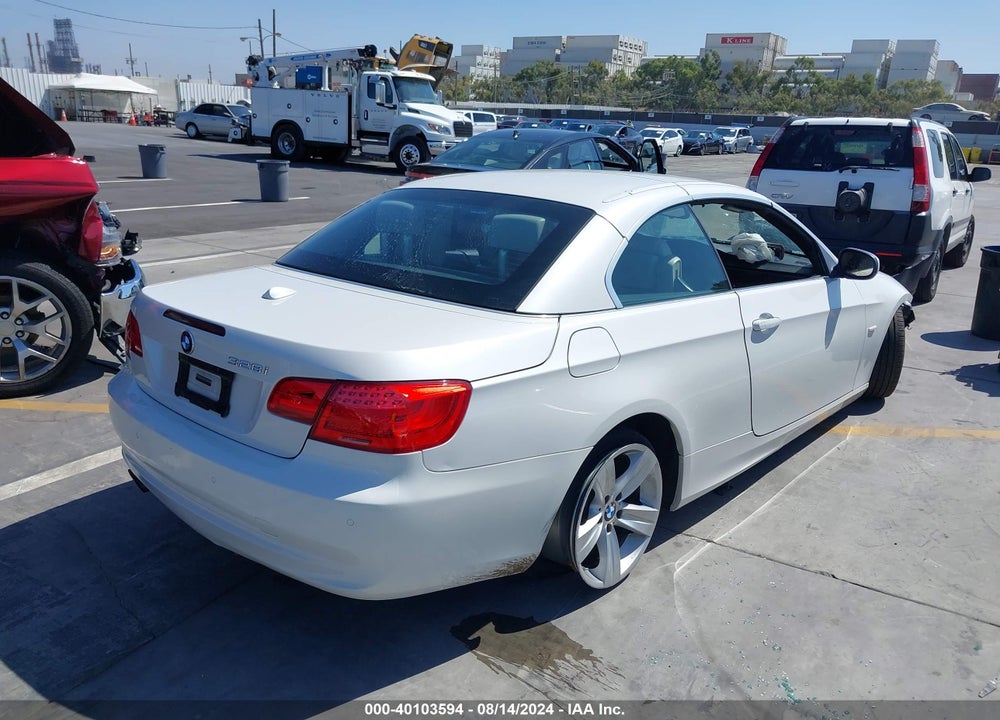 2011 BMW 328I VIN: WBADW7C59BE543253