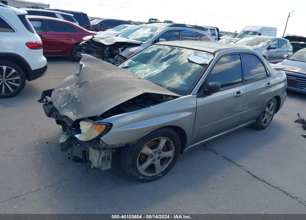 2007 SUBARU IMPREZA 2.5I VIN: JF1GD616X7G514969