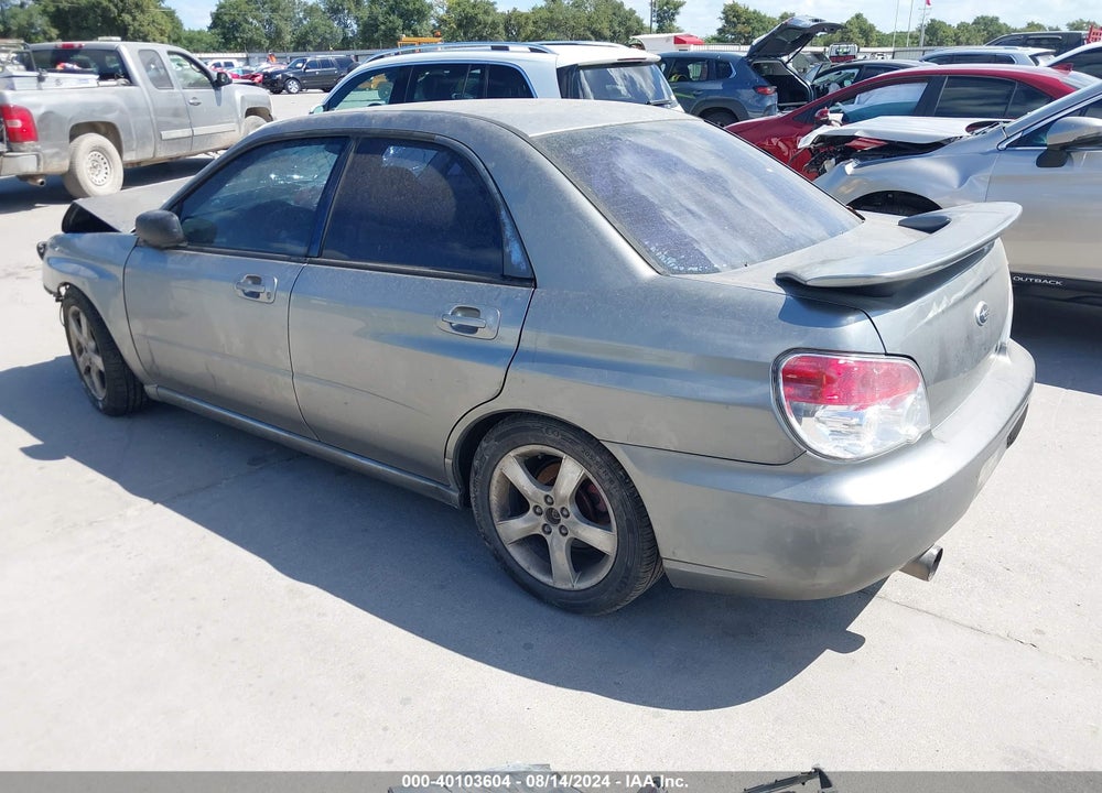 2007 SUBARU IMPREZA 2.5I VIN: JF1GD616X7G514969