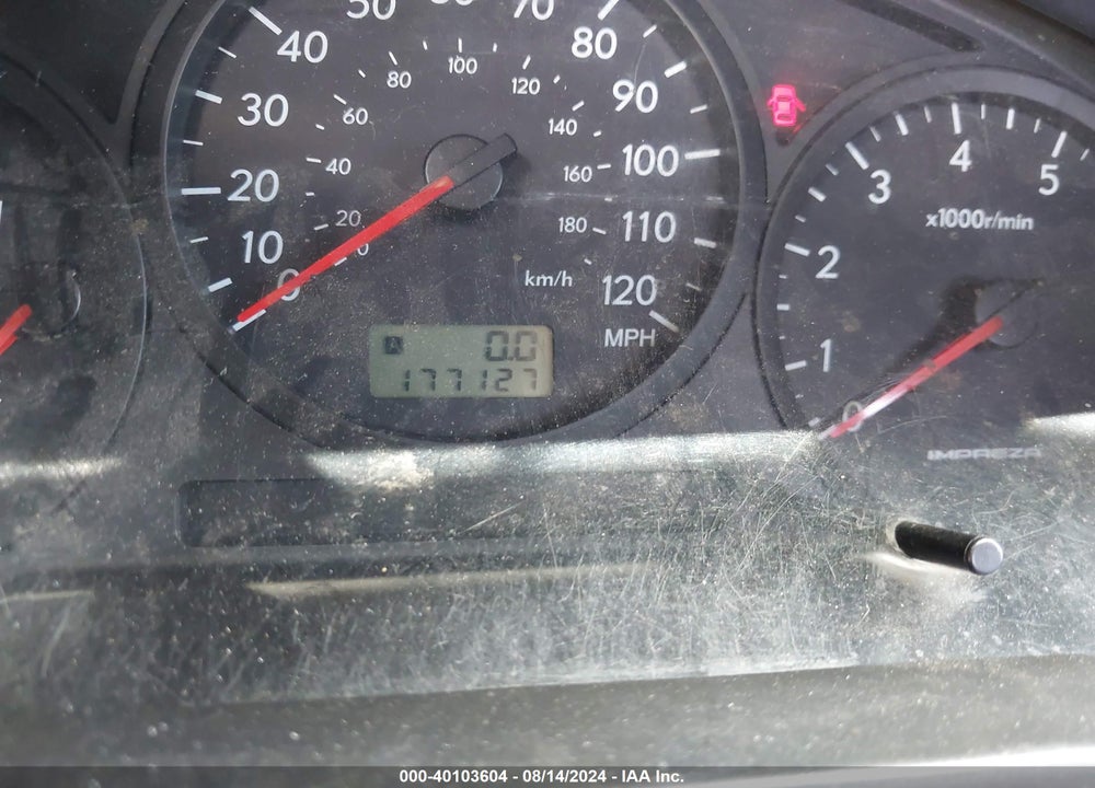 2007 SUBARU IMPREZA 2.5I VIN: JF1GD616X7G514969