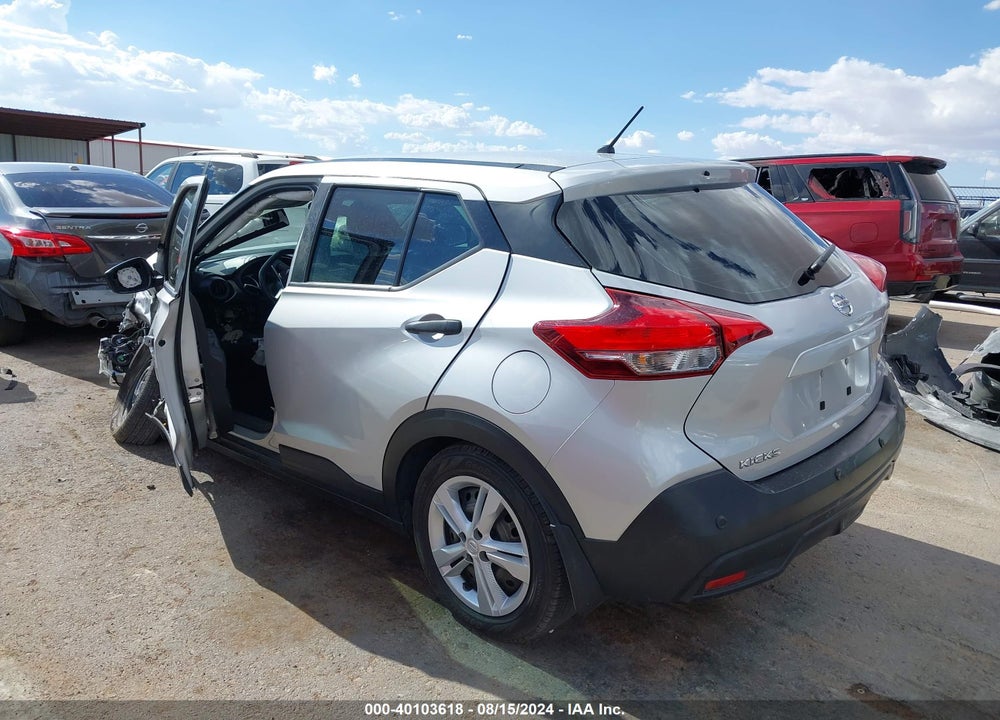 2020 NISSAN KICKS S XTRONIC CVT VIN: 3N1CP5BV7LL571767