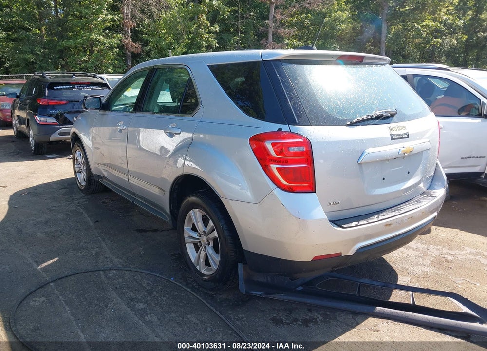2016 CHEVROLET EQUINOX LS VIN: 2GNFLEEK2G6360629
