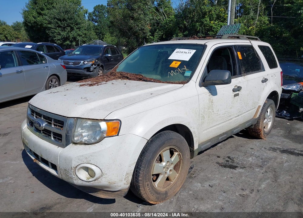 2012 FORD ESCAPE XLT VIN: 1FMCU0DG2CKC36307