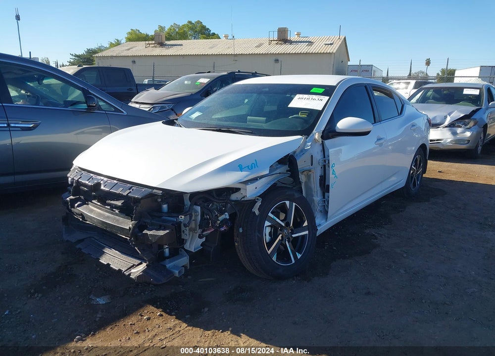 2024 NISSAN SENTRA SV XTRONIC CVT VIN: 3N1AB8CV1RY274608