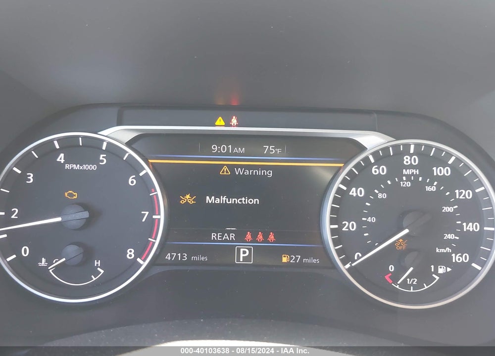 2024 NISSAN SENTRA SV XTRONIC CVT VIN: 3N1AB8CV1RY274608