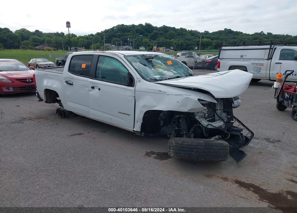 2019 CHEVROLET COLORADO WT VIN: 1GCGSBEA1K1348117