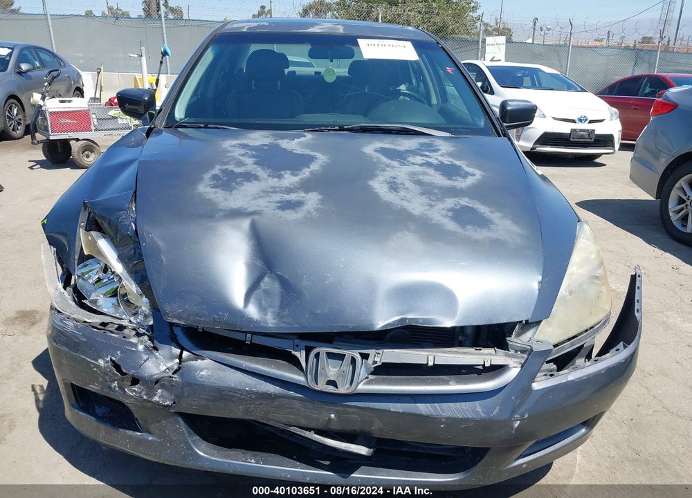 2007 HONDA ACCORD 2.4 EX VIN: JHMCM56867C001284
