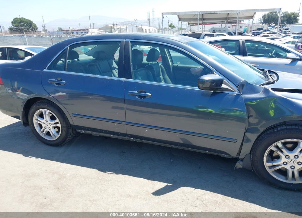 2007 HONDA ACCORD 2.4 EX VIN: JHMCM56867C001284