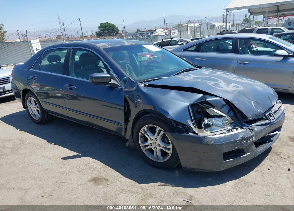 2007 HONDA ACCORD 2.4 EX VIN: JHMCM56867C001284