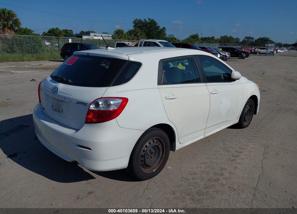2009 TOYOTA MATRIX VIN: 2T1KU40EX9C096013