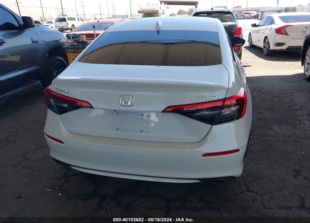 2023 HONDA CIVIC SPORT VIN: 2HGFE2F50PH551188