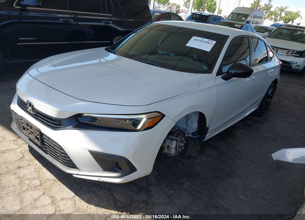 2023 HONDA CIVIC SPORT VIN: 2HGFE2F50PH551188