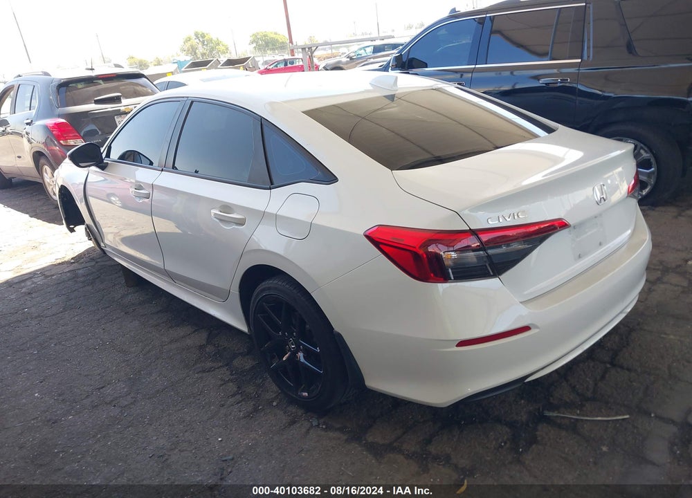 2023 HONDA CIVIC SPORT VIN: 2HGFE2F50PH551188