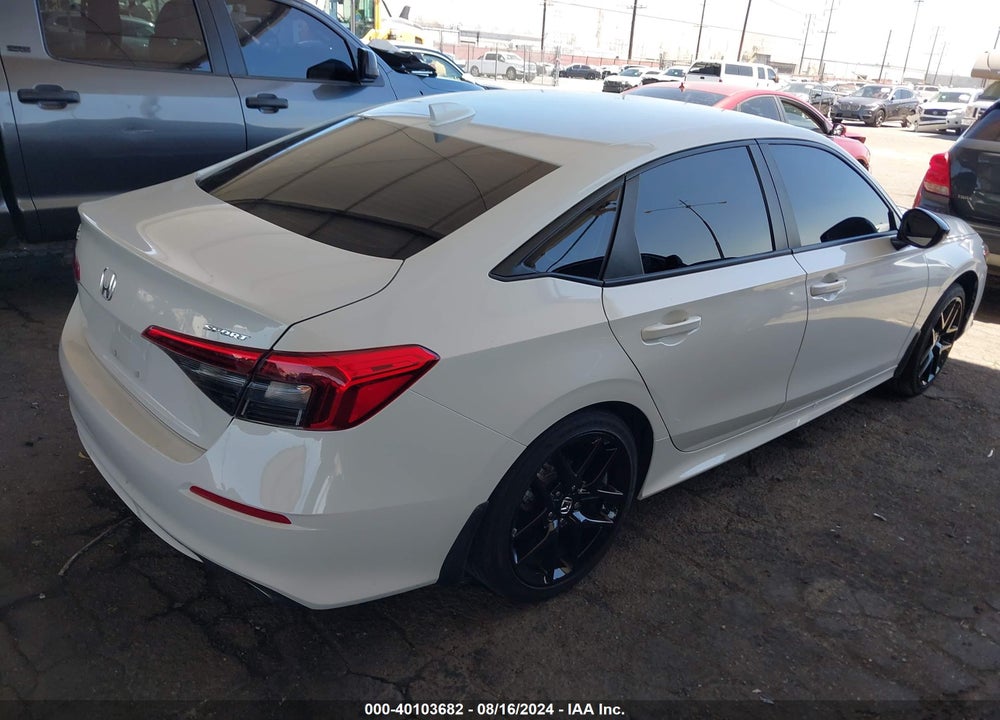 2023 HONDA CIVIC SPORT VIN: 2HGFE2F50PH551188