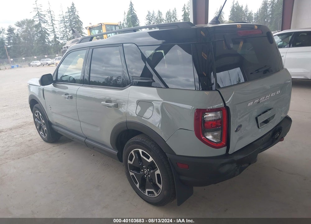 2021 FORD BRONCO SPORT OUTER BANKS VIN: 3FMCR9C68MRA37614