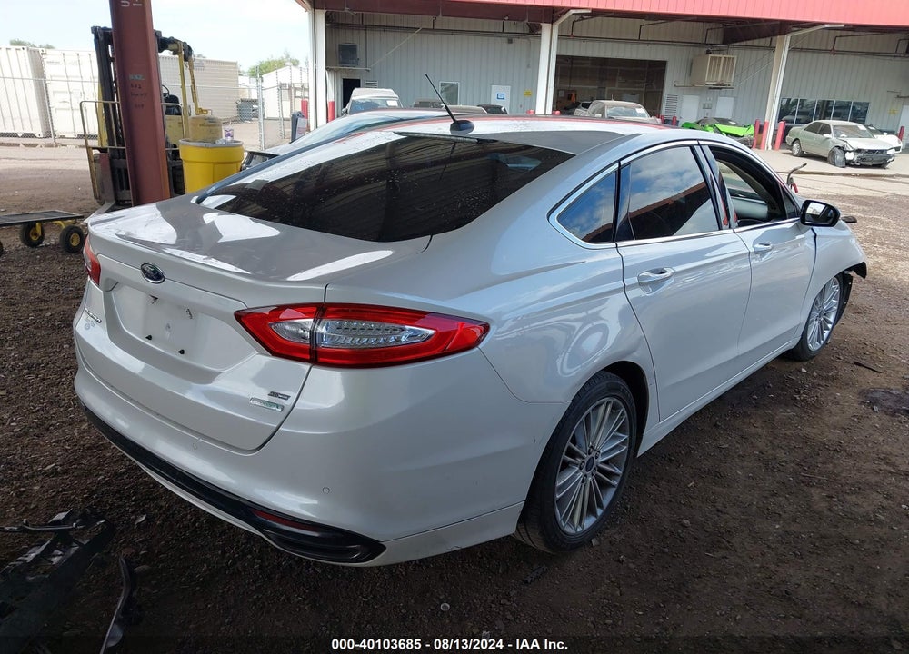 2016 FORD FUSION SE VIN: 3FA6P0H97GR240168