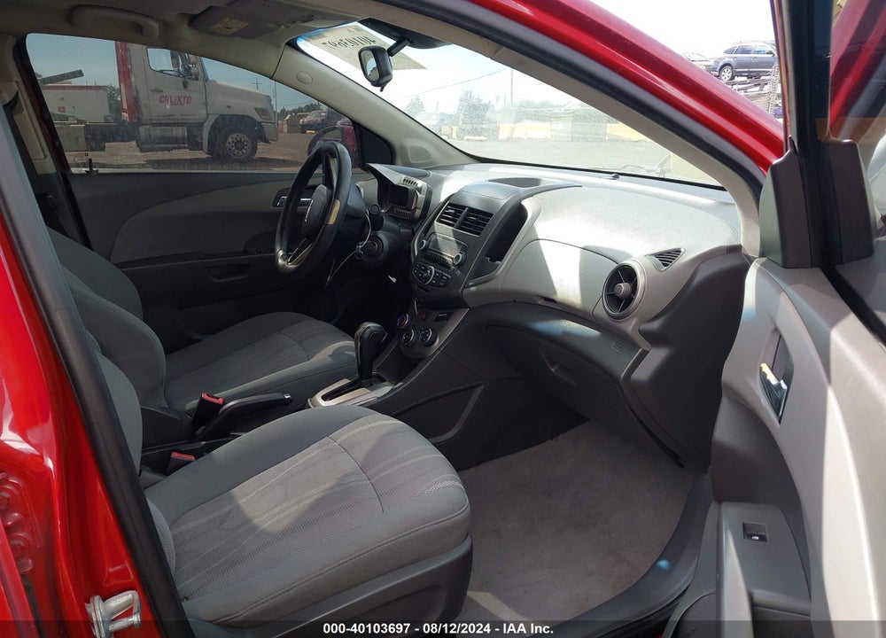 2012 CHEVROLET SONIC 2LT VIN: 1G1JC5SB7C4201214