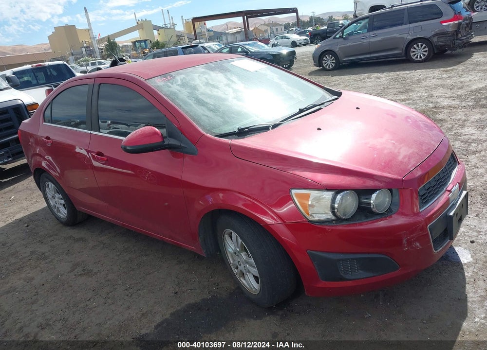 2012 CHEVROLET SONIC 2LT VIN: 1G1JC5SB7C4201214