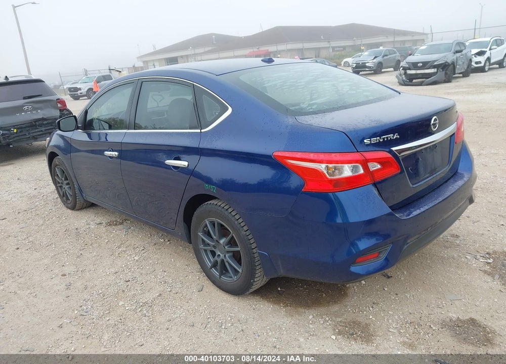 2016 NISSAN SENTRA SV VIN: 3N1AB7AP8GY297332